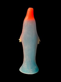 Image 3 of "The Divine Feminine" Glow/UV reactive One Off- Orange and Aqua