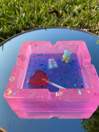 Gummy bear pool ashtray