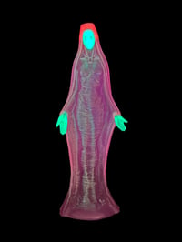 Image 3 of "The Divine Feminine" Glow/UV reactive One Off- Fuchsia and Pink