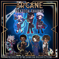 Arcane Reflective Hextech Charms [PREORDERS]