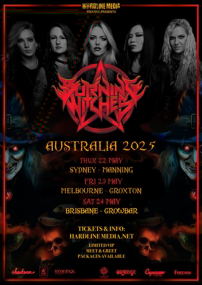 Image of BURNING WITCHES - SYDNEY - MANNING - THUR 22 MAY - GA PRESALE