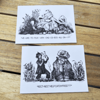 Final Fantasy IX + XV prints