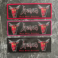 VENOM - BLACK METAL HOLOCAUST STRIP PATCH