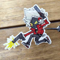 Image 2 of ZZZ Cunning Hares Clear Stickers