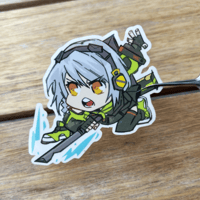Image 4 of ZZZ Cunning Hares Clear Stickers