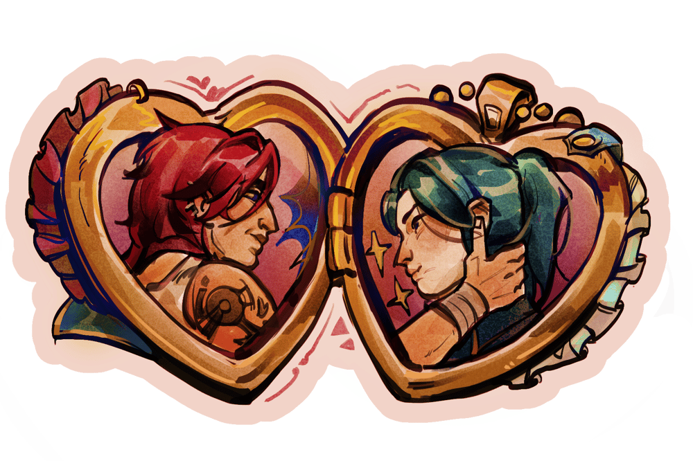 CAITVI LOCKET STICKER