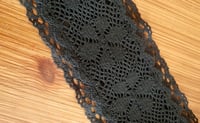 Image 3 of Black cotton lace headdress | Eat Me Ink Me