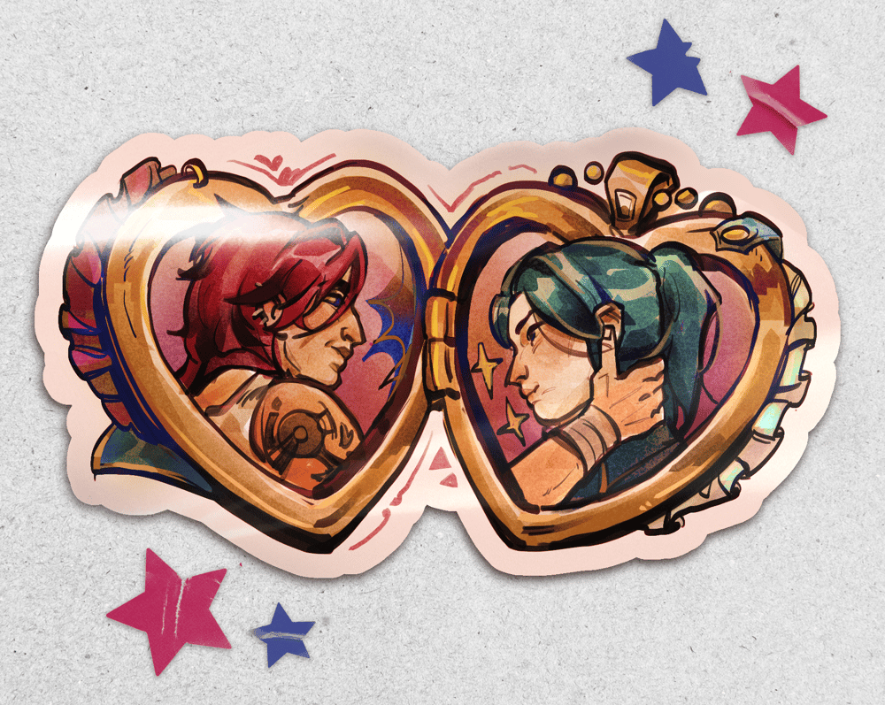 CAITVI LOCKET STICKER