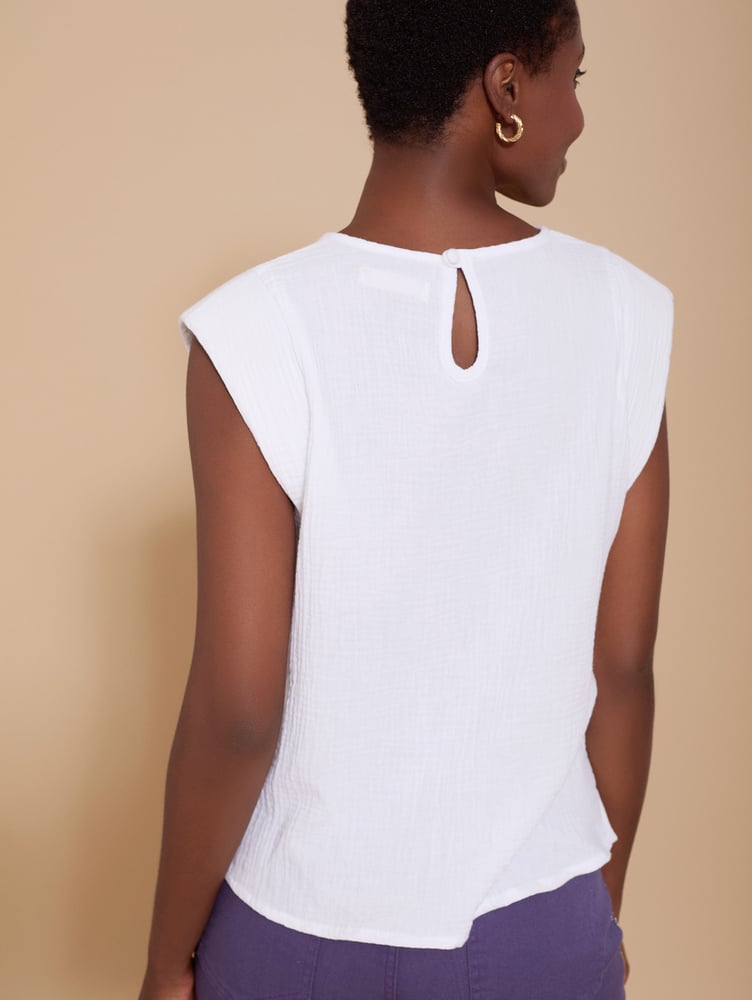 Image of Top Lucia blanco
