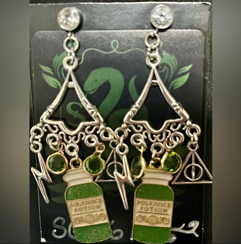 Image of  Harry Potter polyjuice potion earrings