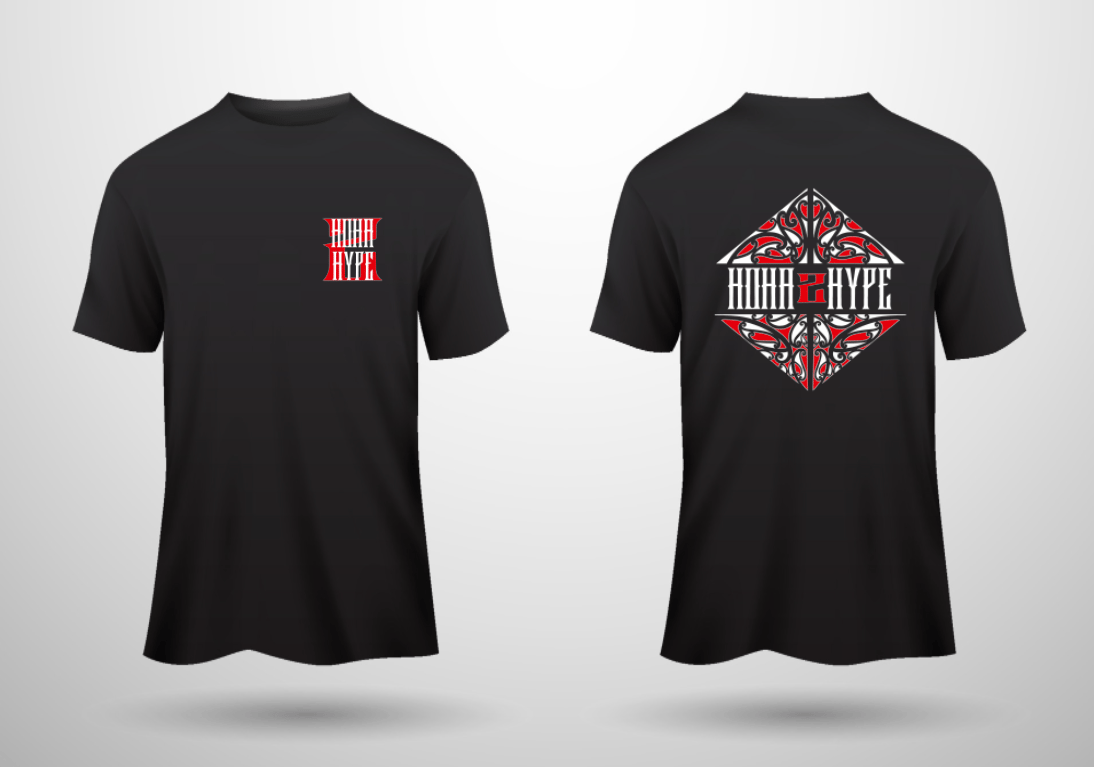 Image of Black Maori Hoha Tee