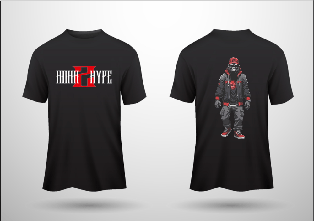 Image of Black Gangsta Gorilla Tee