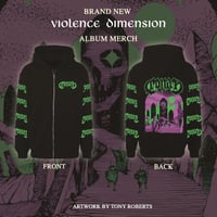 Violence Dimension zipper Hoodie