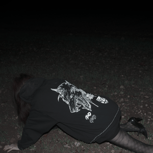 Image of DEATHTOUCH COLLAR HOODIE