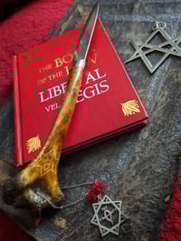 Image 1 of ⛧🌹 SCARLET 🌹 ritual knife