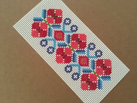 Image 5 of Scandinavian Geometric Colorful Cross Stitch Bookmark 