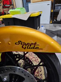 Image 2 of Andy's Street Glide Patch Fender decals