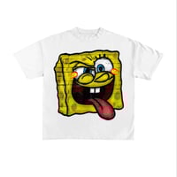 Image 1 of SpongeBob Bighead White Tee
