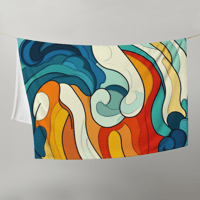 Image 1 of Sunrise Throw Blanket