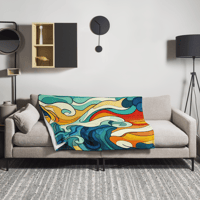 Image 6 of Sunrise Throw Blanket