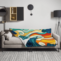 Image 7 of Sunrise Throw Blanket