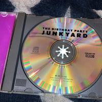 Image 3 of The Birthday Party 'Junkyard' CD (1982 UK edition)