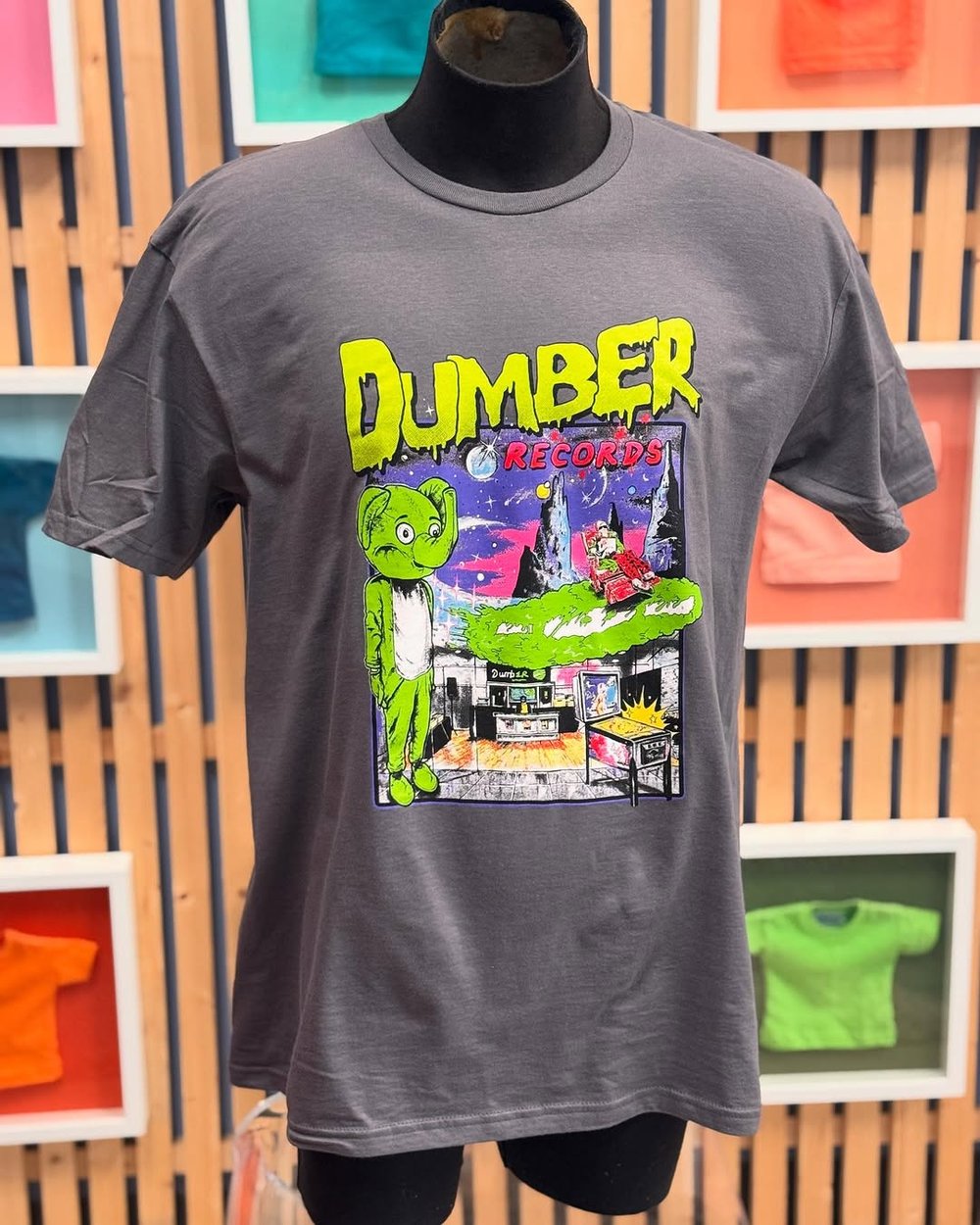 Dumber Records Flying Saucer Tee