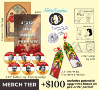 ADD-ON *TIER 2* Buttons, Charms, Foil Prints, etc.