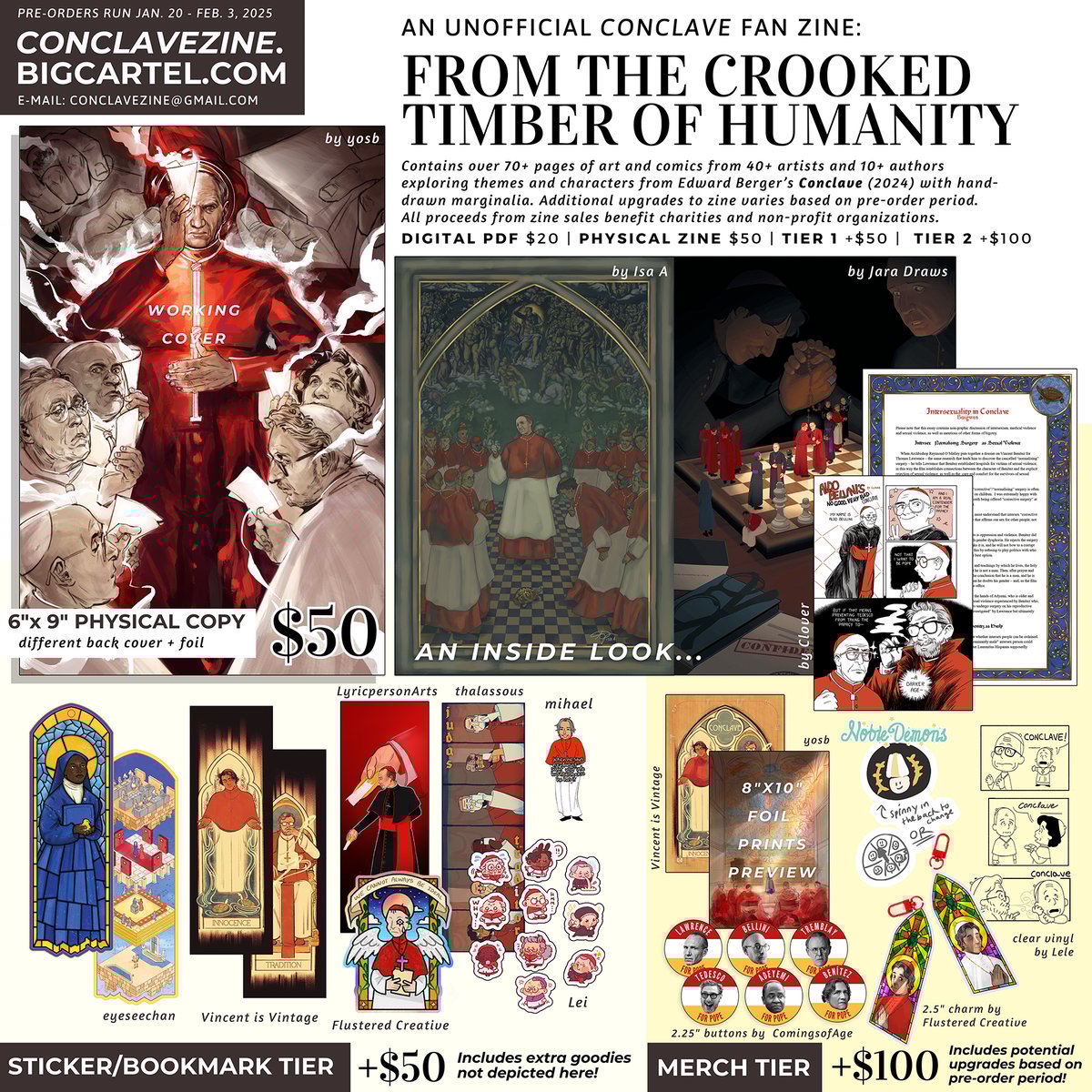 PREORDER *Digital* Conclave Fan Zine PDF