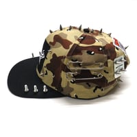Image 2 of Camo Black Brim 2 - Solid Hat