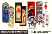 ADD-ON: *Tier 1* Stickers and Bookmarks