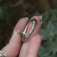Image 3 of Ouroboros serpent pendant