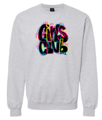 Image 2 of Girls Club Adult Unisex Sweatshirt