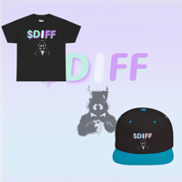 Image 2 of Dream All Year x We $Diff Snapback Hat Tee & Sticker Bundle