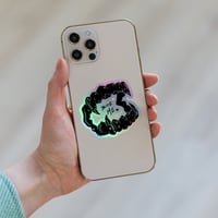 Bite MeHolographic sticker