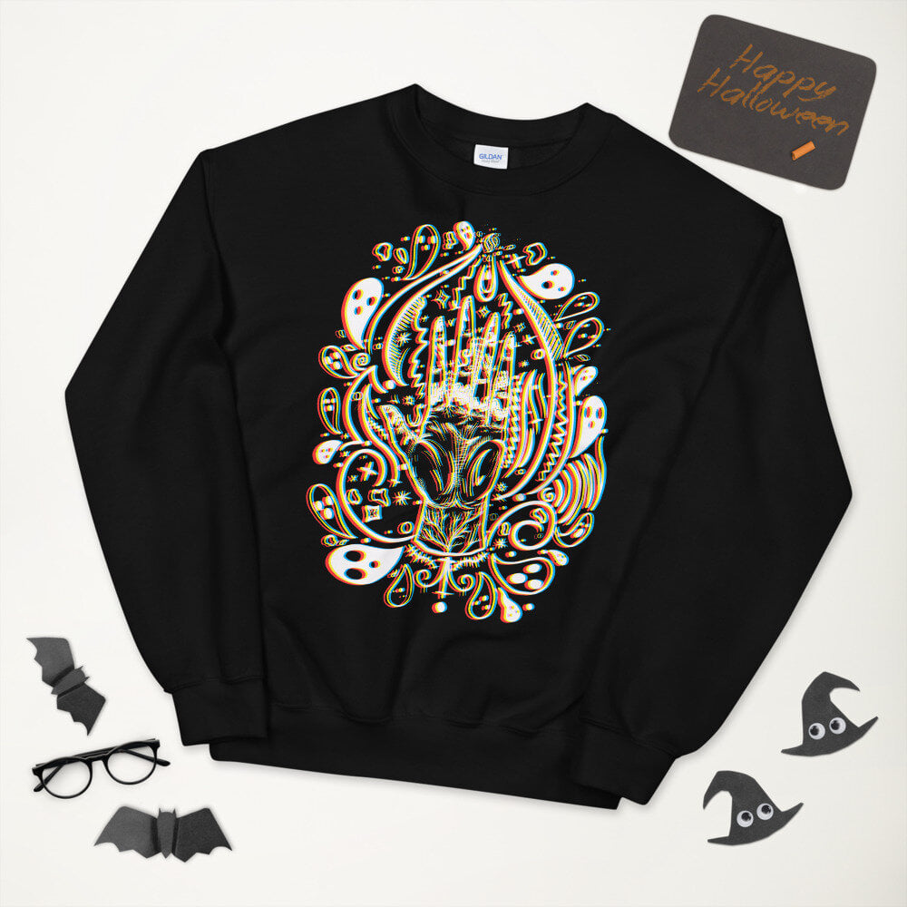 Ghoulish Unisex Sweatshirt