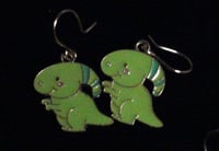 Green Dinosaur with Cap