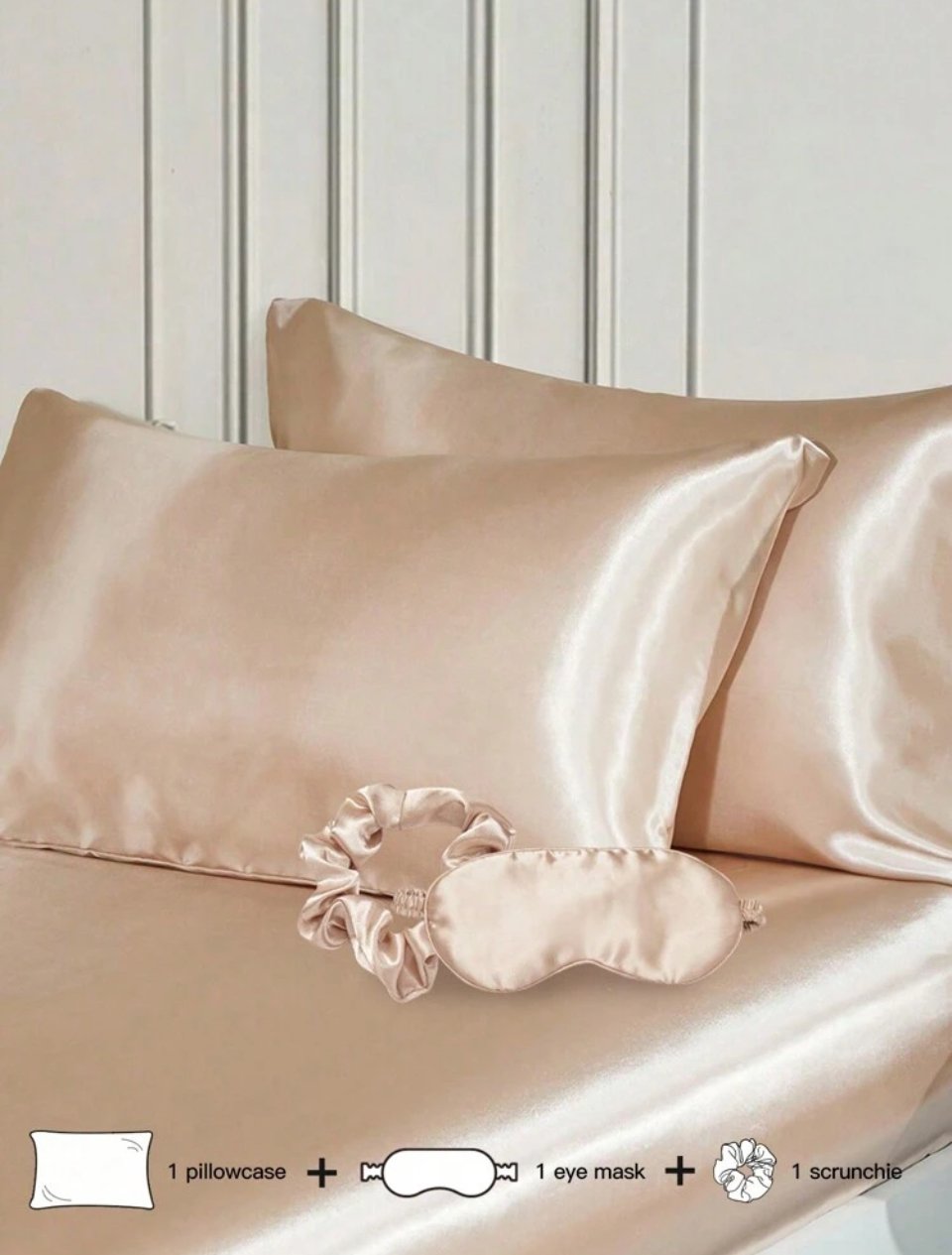 Image of Travel Satin Pillow Set