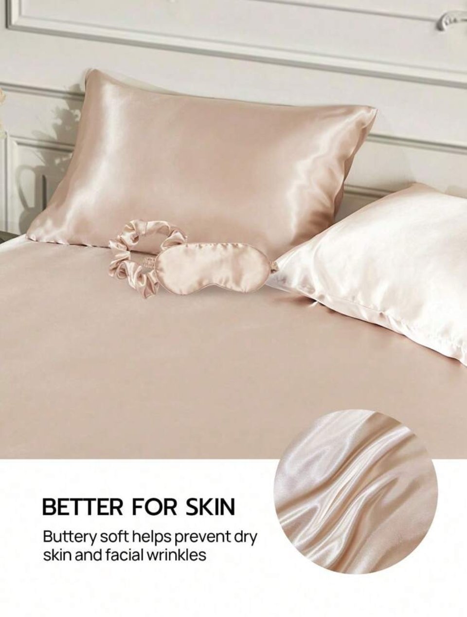 Image of Travel Satin Pillow Set