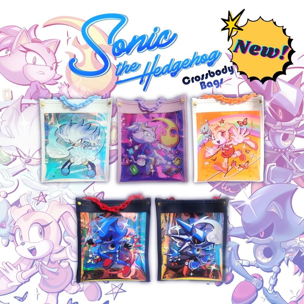 [PREORDER] Sonic Holo Crossbody Bags 