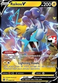 Raikou V - 048/172 - Prize Pack