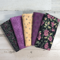 Image 8 of FIVE STAR FLANNEL Quilt Kit featuring Lazy Afternoon Flannel by Maywood Studio.