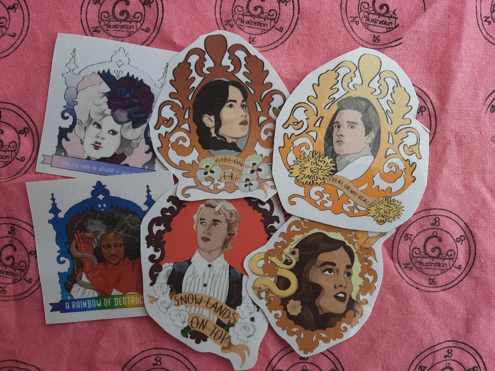 Image of Dystopia/Battle Royale stickers 