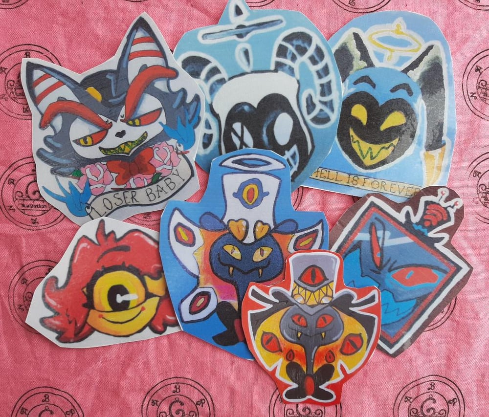 Image of Hell is Forever Stickers