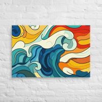 Image 4 of Sunrise canvas