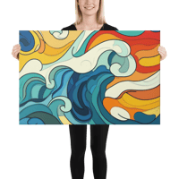 Image 8 of Sunrise canvas