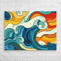 Image 3 of Sunrise canvas