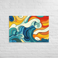 Image 2 of Sunrise canvas
