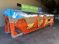 Recycling Dumpster