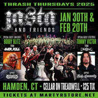 JASTA'S THRASH THURSDAY TICKETS  FEB 20TH & MARCH 27TH